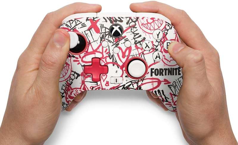 PowerA Wireless Controller for Xbox Series X|S - Fortnite SE, bonus virtual item included, hall effect thumbsticks, low latency wireless, officially licensed, works with Xbox One and Windows 10/11 - Image 12