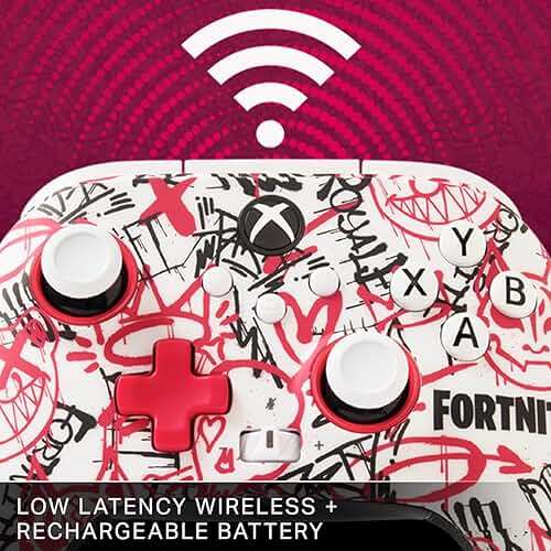 PowerA Wireless Controller for Xbox Series X|S - Fortnite SE, bonus virtual item included, hall effect thumbsticks, low latency wireless, officially licensed, works with Xbox One and Windows 10/11 - Image 7