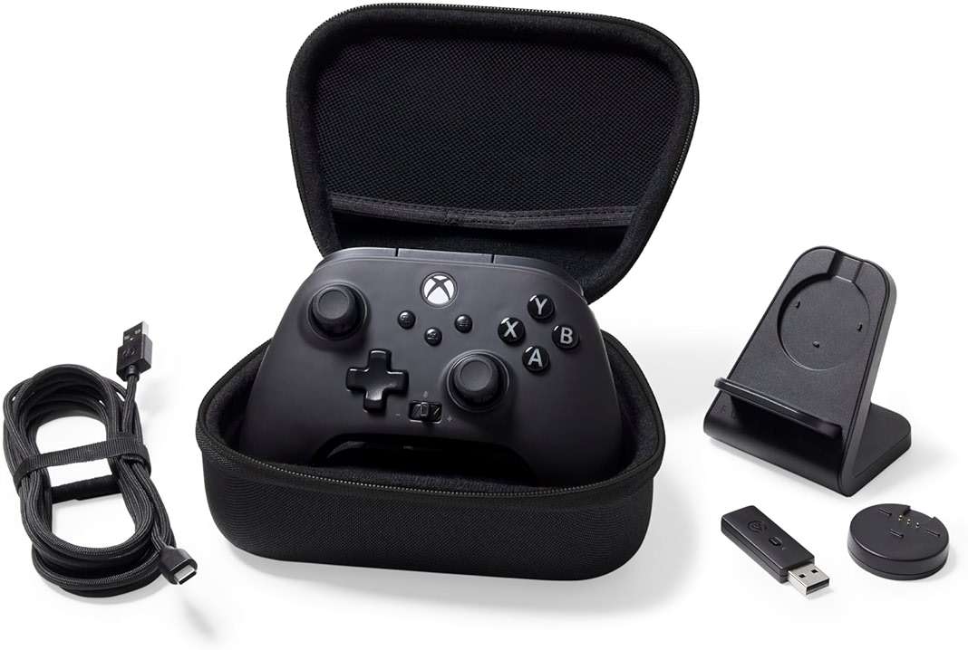 PowerA FUSION Pro Wireless Controller for Xbox Series X|S with Lumectra, RGB lighting, hidden design, adjustable height thumbsticks, Hall Effect modules, pro gaming controller, low latency wireless, mappable buttons, works with Xbox One and Windows 10/11 - Image 2