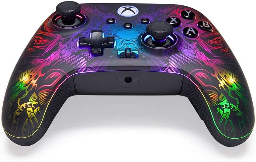 PowerA FUSION Pro Wireless Controller for Xbox Series X|S with Lumectra, RGB lighting, hidden design, adjustable height thumbsticks, Hall Effect modules, pro gaming controller, low latency wireless, mappable buttons, works with Xbox One and Windows 10/11 - Image 10