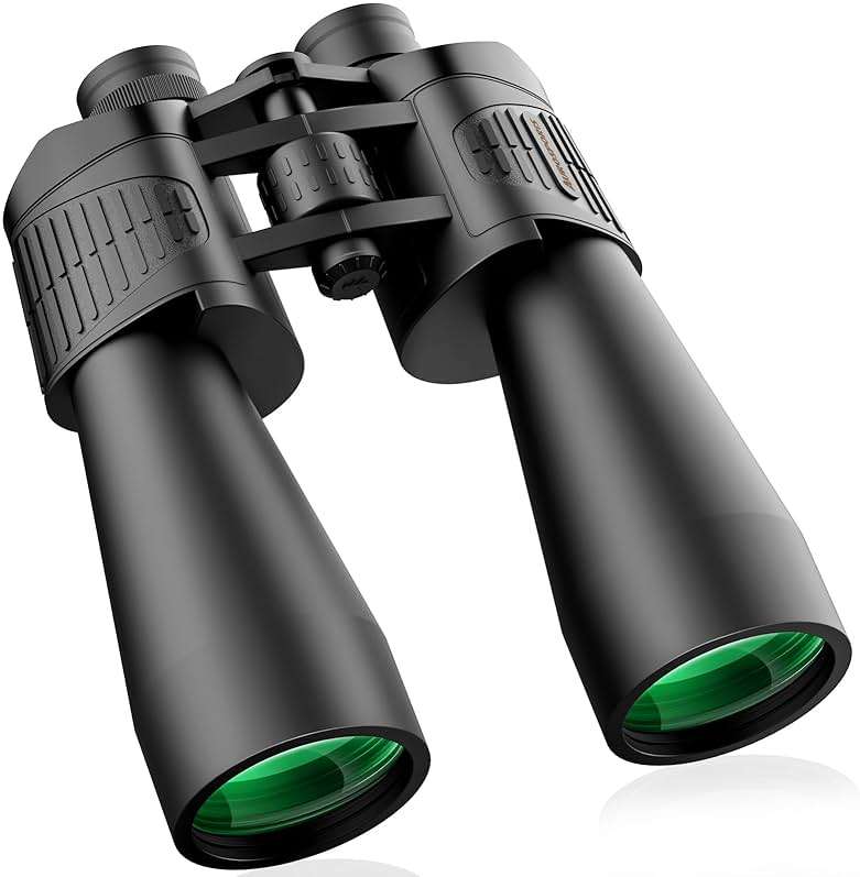 Aurosports 20x70 Astronomy Binoculars for Adults, High Powered 70mm Large Objective Lens with Enhanced Low-Light Performance, BAK4 Prism FMC HD Optics for Bird Watching, Cruise Ships, Hunting - Image 1