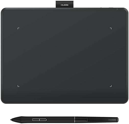 HUION Inspiroy Frego Samll Wireless Drawing Tablet, 6.3 x 3.9 inch Bluetooth Graphics Tablet, Portable for Design, Writing, Photo Editing, Teaching, Compatible with Windows, Mac, Android and Linux - Image 1