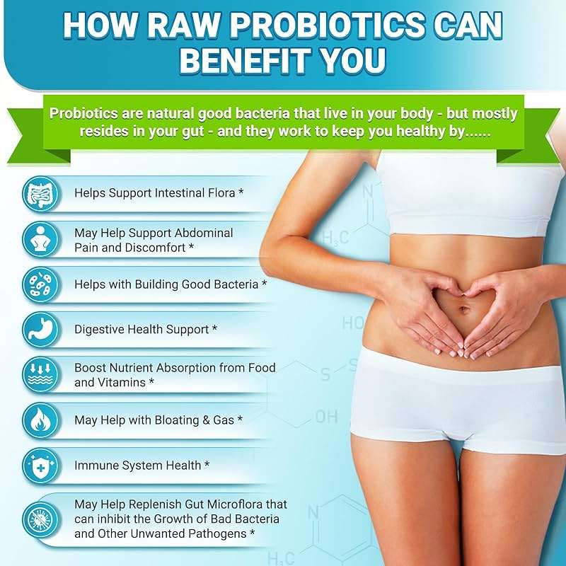 Niuloer Akkermansia Probiotic, Probiotics for Women & Men - 10 Billion AFUs + Organic Prebiotics, Digestive, Gut, Immune & Overall Health, Enhances Gut Digestive Lining Function (60 Capsules, 1-Pack) - Image 2