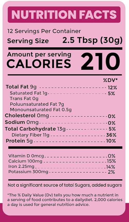 Sown-and-Grown Chia Seeds- 12oz Omega-3, Non-GMO, Keto Friendly, Source of Fiber and Chia Seeds for Weight Management - Image 2