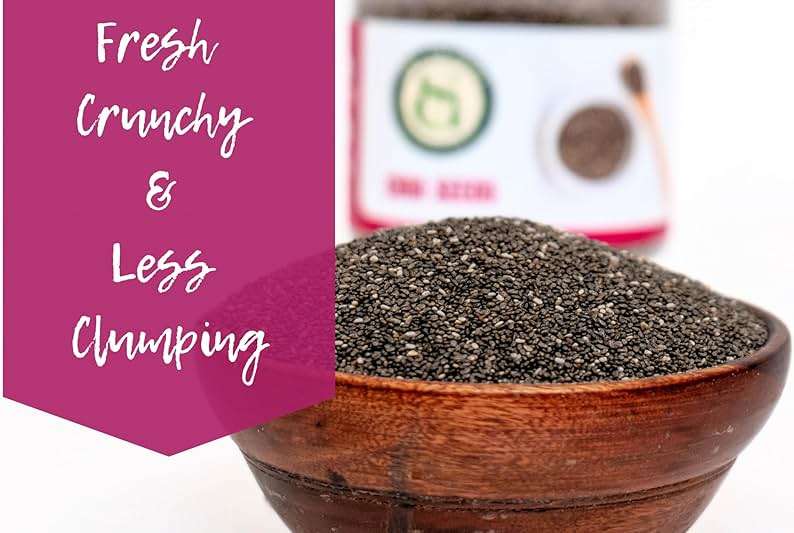 Sown-and-Grown Chia Seeds- 12oz Omega-3, Non-GMO, Keto Friendly, Source of Fiber and Chia Seeds for Weight Management - Image 7