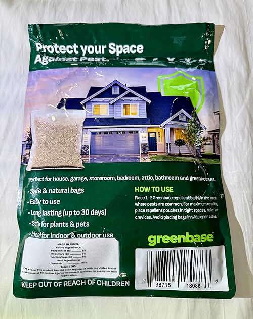 12 Pack Natural Rodent Repellent Pouches – Peppermint, Cedarwood & Clove Mouse & Rat Repellent for Home, Garage, Car, RV, Basement & Attic – Long Lasting Pest Control Safe for People & Pets - Image 9