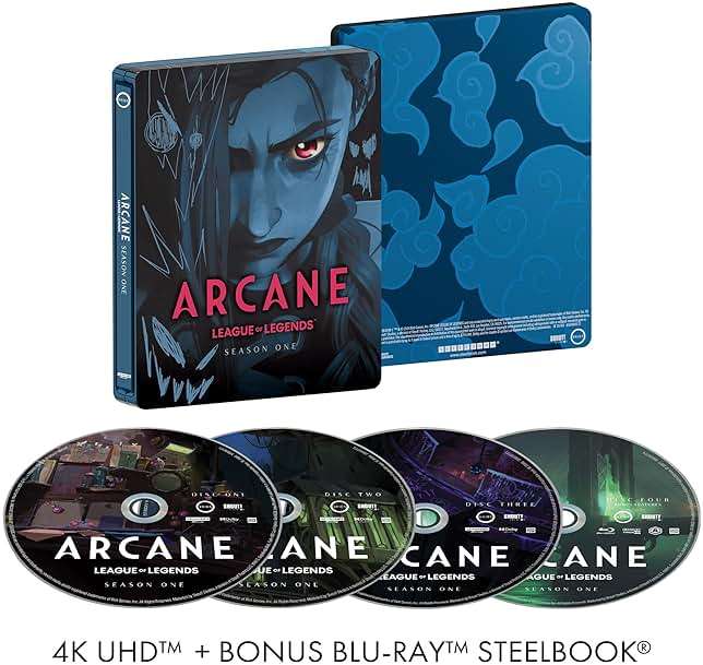 Arcane: League of Legends - Season One Limited Edition Steelbook [4K] [4K UHD] - Image 4