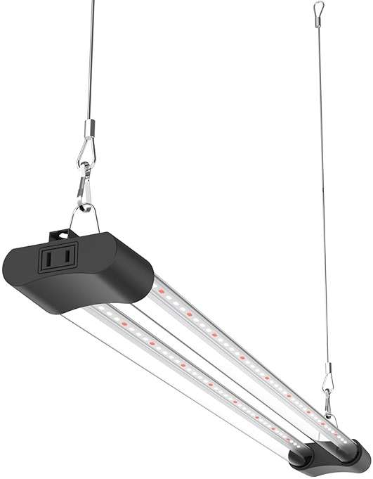 APICDOM LED Grow Light Full Spectrum Light Linkable 5000K Daylight + 660nm Red Indoor Plant Lighting Fixture (2 FT) - Image 3