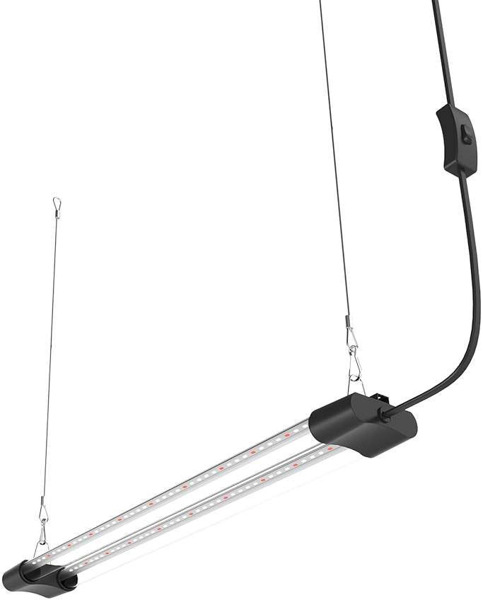 APICDOM LED Grow Light Full Spectrum Light Linkable 5000K Daylight + 660nm Red Indoor Plant Lighting Fixture (2 FT) - Image 6