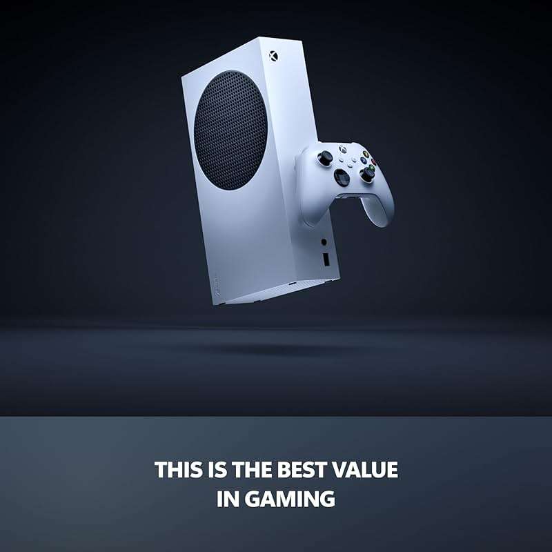 Xbox Series S - All Digital Gaming Console - 1TB SSD - Includes Wireless Controller - 120FPS - Robot White - Image 2