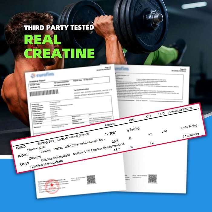 NSF Certified Creatine Gummy - Creatine Monohydrate Gummies 5000mg for Men & Women -120 Gummies Advanced Formula, Muscle Strength, Muscle Builder, Energy Boost, Pre-Workout Supplement-Blueberry - Image 2