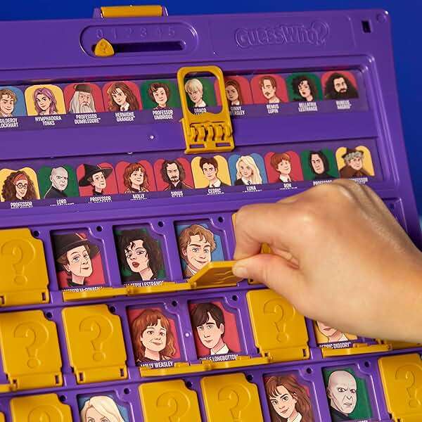 Guess Who? HARRY POTTER Edition Board Game | Ages 6 and Up | 2 Players | Fun Games for Kids and Preschoolers | Family Gifts (Amazon Exclusive) - Image 4