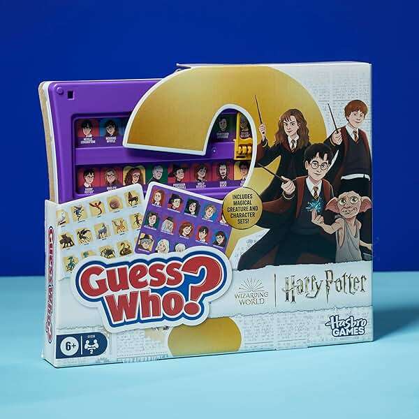 Guess Who? HARRY POTTER Edition Board Game | Ages 6 and Up | 2 Players | Fun Games for Kids and Preschoolers | Family Gifts (Amazon Exclusive) - Image 9