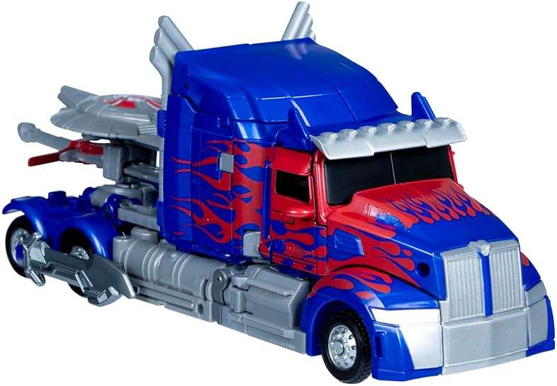 Transformers Toys Studio Series Leader Class Age of Extinction Optimus Prime, 8.5-inch Converting Action Figure, Ages 8+ - Image 3