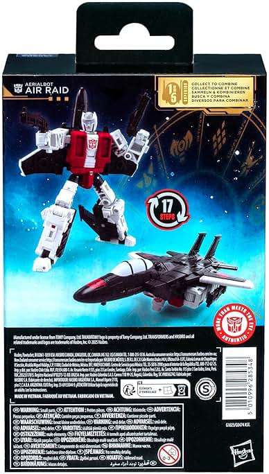 Transformers Age of the Primes Deluxe Class Aerialbot Air Raid, 5.5-inch Converting Action Figure, Robot Toys for Ages 8+ - Image 5