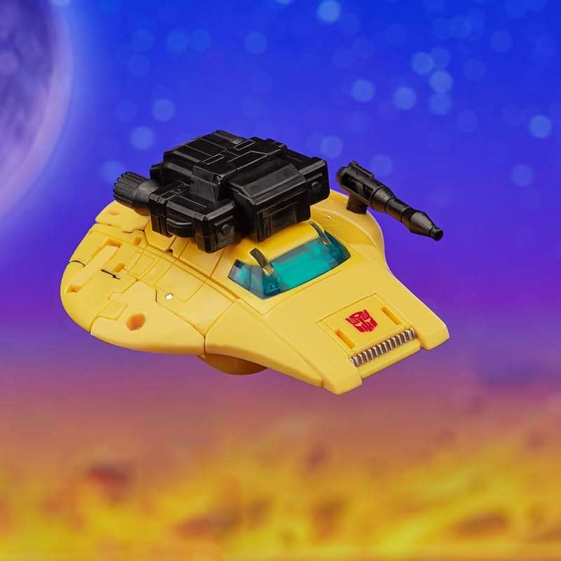 Transformers Legacy Deluxe Class Origin Bumblebee 5.5-inch Converting Action Figure, 8+ - Image 7