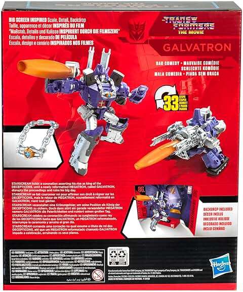 Transformers Toys Studio Series Leader Class The The Movie 86-31 Galvatron, 8.5-inch Converting Action Figure, Ages 8+ - Image 5