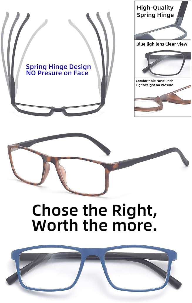 Autojouls Nearsighted Short-Sighted Lightweight Glasses not reading glasses - Image 4