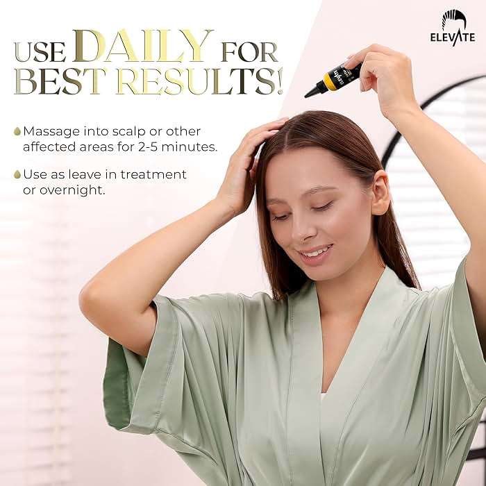 Elevate Batana Oil for Hair Growth | 100% Pure & Natural Raw Organic Oil from Honduras | Cold Pressed & Chemical-Free Serum for Thickness & Scalp Care Skin | Thicker Stronger Hair | 1 Pack | 4 Fl Oz - Image 7