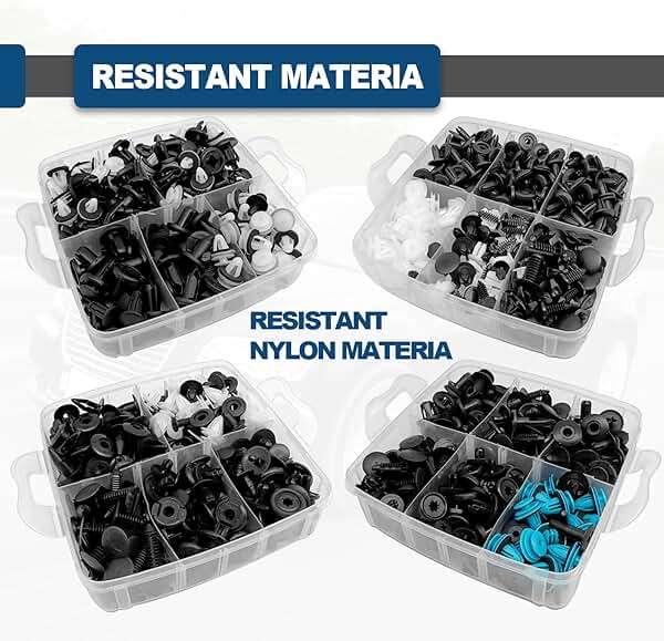 1101PCS Car Door Trim Panel Clips Kit, Car Retainer Clips Auto Push Pin Rivets Set - 32 Most Popular Sizes and 1 Pcs Fastener Remover Remover for GM Ford Mazda Chrysler Benz Subaru Toyota Honda - Image 5