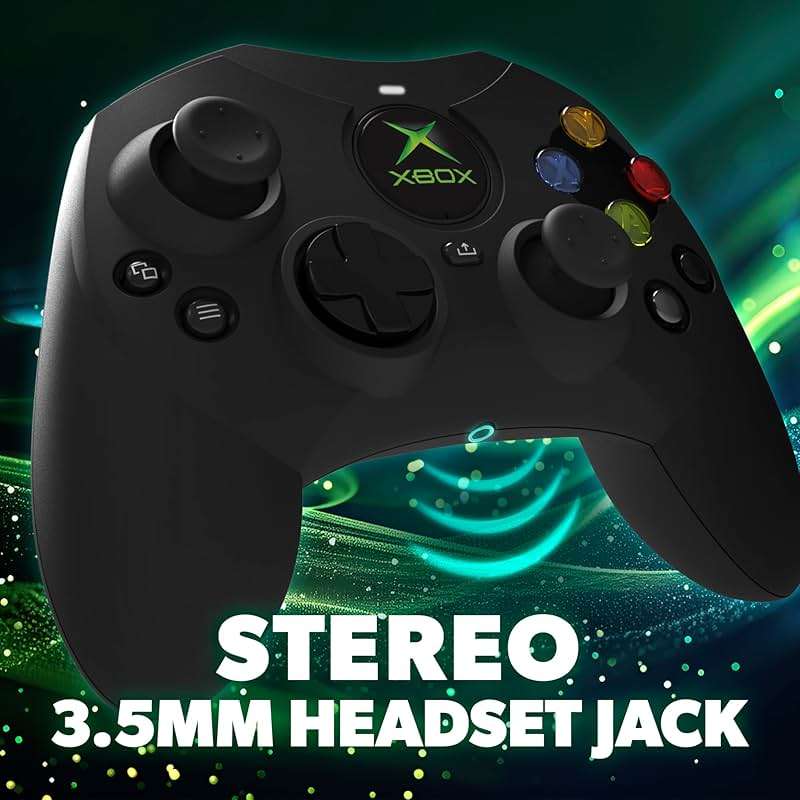 Hyperkin - DuchesS Wired Controller for Xbox Series X|S, Xbox One, Windows 10|11, PC, with Hall Effect Joysitcks, Audio Jack, Impulse Triggers, Black - Officially licensed - Image 7