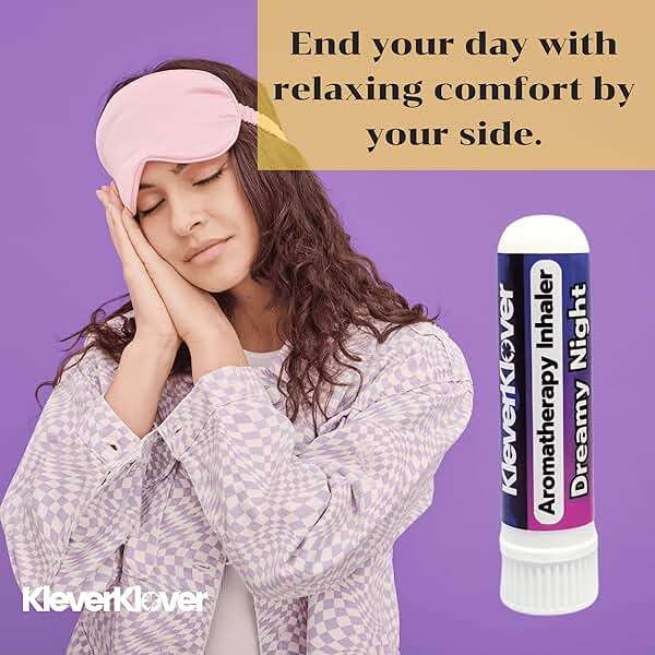 KleverKlover Aromatherapy Nasal Inhaler Stick (2 Pcs) - Monday Morning & Dreamy Night | Daily Routine - Relaxation, Natural Calm, Sleep Aid, Refresh & Mood Uplift with 100% Natural Essential Oils - Image 6