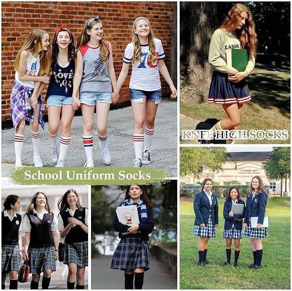 Zando Knee High Socks - Long & Thigh High Socks for Women - Image 6