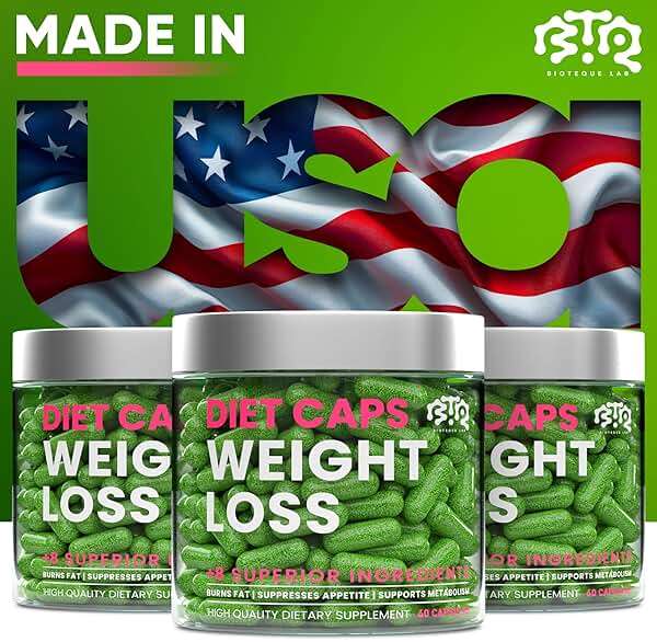 BIOTEQUELAB Weight Loss Diet Capsules, Natural Appetite Suppressant, Day & Night Fat Burner for Women & Men with Apple Cider, Green Coffee Bean Extract, Metabolism Booster Supplement - 60 Pills - Image 4
