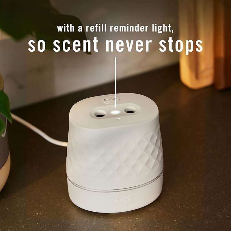 Febreze Plug Scent Booster in White, Continuous Scent Device Oil Diffuser, Compatible with Febreze Air Freshener Plug in Refills - Refills not Included - Image 10