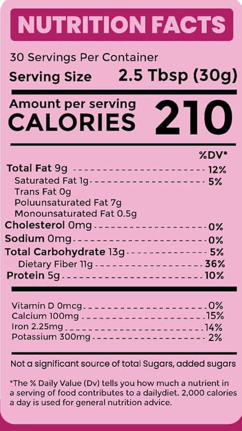 Sown-and-Grown Chia Seeds- 2 lbs, 32Oz | Omega-3, Non-GMO, Keto Friendly, Source of Fiber and Chia Seeds for Weight Management - Image 2