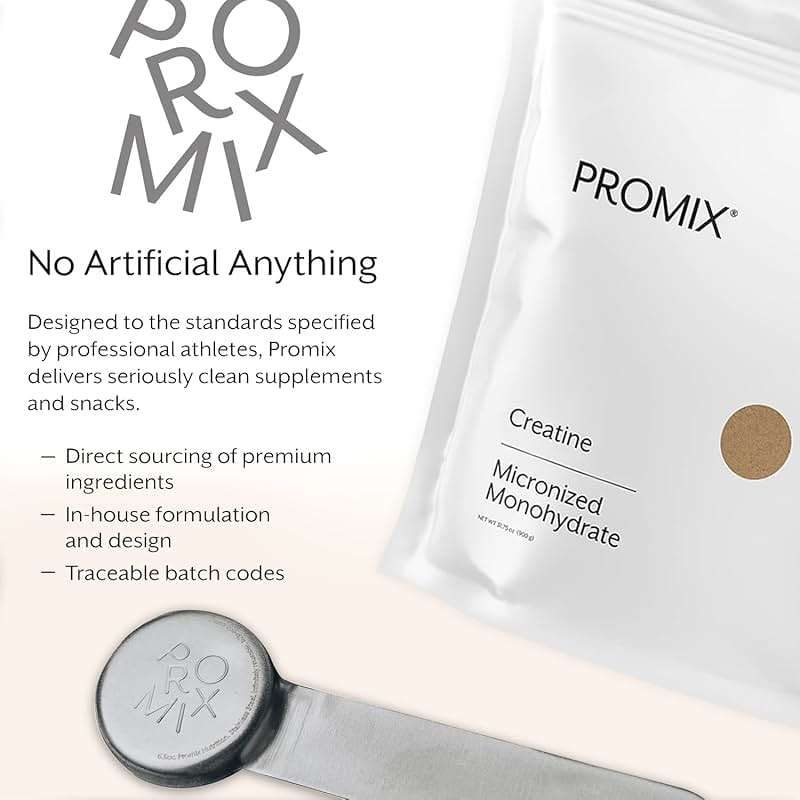 ProMix Nutrition Creatine Monohydrate Travel Packs, 5g of micronized Clean Creatine for Men and Women, Supports Muscle Growth & Recovery, Vegan - 30 Servings - Image 4