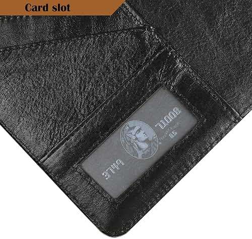 GZRHKJ Genuine Leather Padfolio,Free Engraved Name, Personalized Leather Portfolio, A4 Document Folder Legal Pad Padfolio, Resume Folio for Men & Women - Image 5