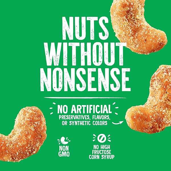 Emerald Nuts Hot Honey Cashews (1-Pack) | 5oz Resealable Bag | Kosher Dairy Certified, Non-GMO, Contains No Artificial Preservatives, Flavors or Synthetic Colors - Image 4