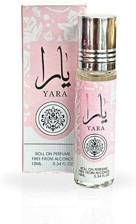 Ard Al Zaafaran YARA Roll-On Perfume Oil CPO - 10ML (0.34 OZ) | Gourmand Accord, Vanilla, Musk, Heliotrope, Orchid, Tangerine. - Image 1