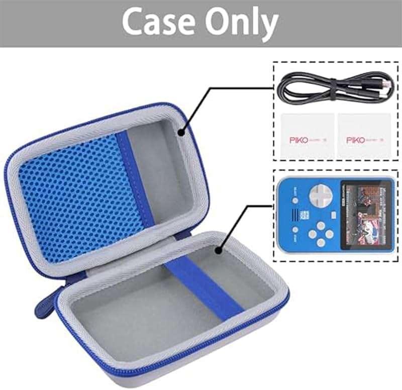 Aenllosi Hard Carrying Case Compatible with Blaze Technos/Atari/Taito/Capcom/Neo-Geo/Data East Super Pocket Arcade Gaming Handhled, White (Case Only) - Image 2
