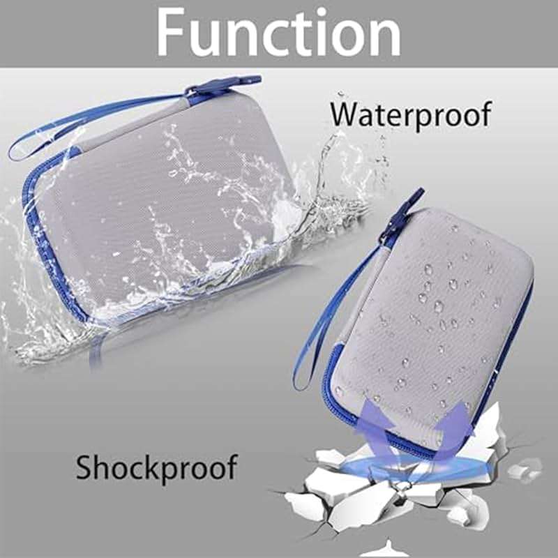 Aenllosi Hard Carrying Case Compatible with Blaze Technos/Atari/Taito/Capcom/Neo-Geo/Data East Super Pocket Arcade Gaming Handhled, White (Case Only) - Image 4