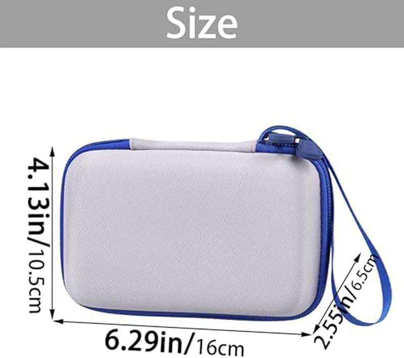 Aenllosi Hard Carrying Case Compatible with Blaze Technos/Atari/Taito/Capcom/Neo-Geo/Data East Super Pocket Arcade Gaming Handhled, White (Case Only) - Image 5