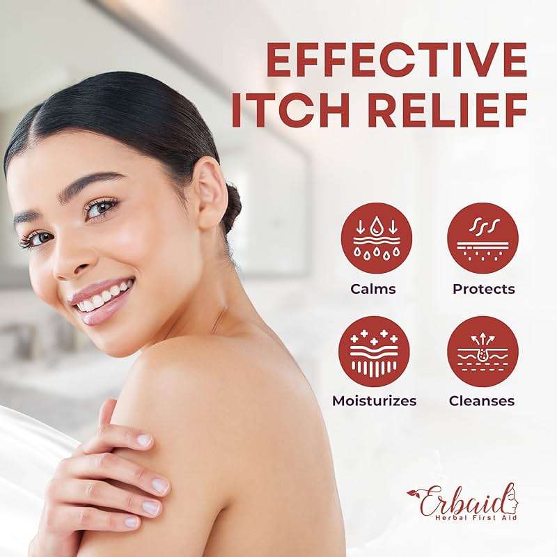 Calamine Soap Bar for Itching – All Natural Instant Itch Relief – Calming Calamine Soap for Itchy Skin, Insect Bite, Eczema, Poison Ivy Rash, Chicken Pox – Pure Raw Anti-Itch Body Wash Made in USA - Image 3
