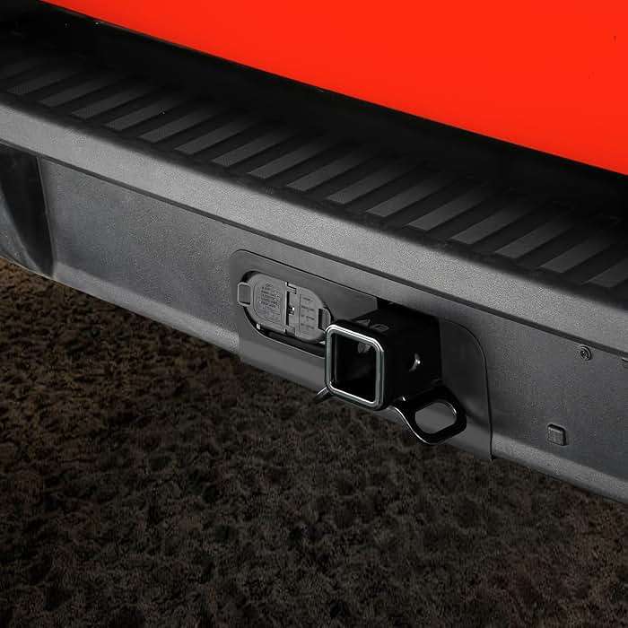 Mabett Rear Bumper Cover Plate for 2026 2022-2025 Ford Maverick Accessories, Hitch Surround Cover Protection for Maverick with 4/7-Pin Connector Hitch (Not for Lobo) - Image 6