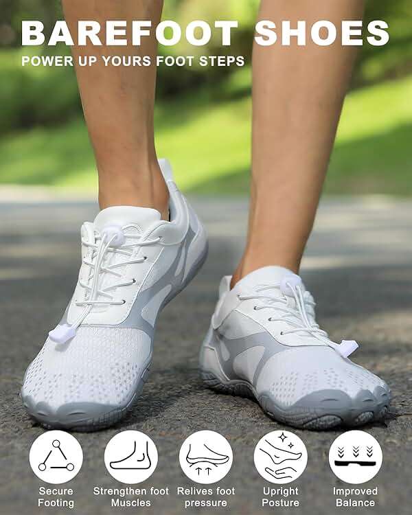 todaysunny Barefoot Shoes Mens Womens Minimalist Cross Training Shoes with Wide Toe Box Athletic Zero Drop Trail Walking Hiking Running Sneakers - Image 5