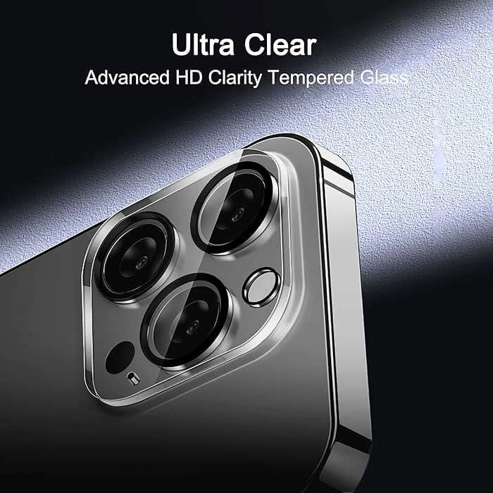 Ailun 3 Pack Privacy Screen Protector for iPhone 16 Pro Max [6.9 inch]+ 3 Pack Camera Lens Protector,Dynamic Island Compatible,Anti Spy Tempered Glass[9H Hardness][Not for iPhone 16e/16/16Pro/16Plus] - Image 5