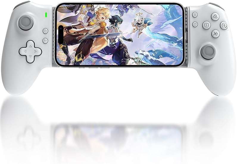 Joso USB C Game Controller for iPhone 15/16/17 & Android Type-C Phones, Hall Effect Joystick Triggers Mobile Gaming Controller with Passthrough Charging for PS Remote Play, COD Mobile, Fortnite, Cloud Gaming - Image 1