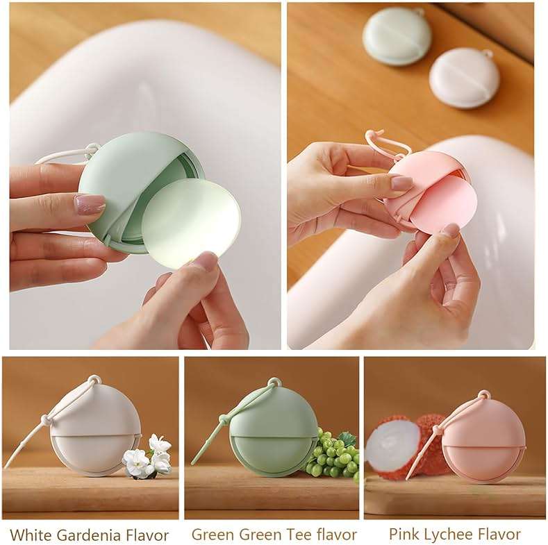 Sunch Craft 6 Boxes 300 Sheets Paper Soap Sheet Portable Travel Scented Disposable Hand Washing Soap Paper (multi) - Image 3