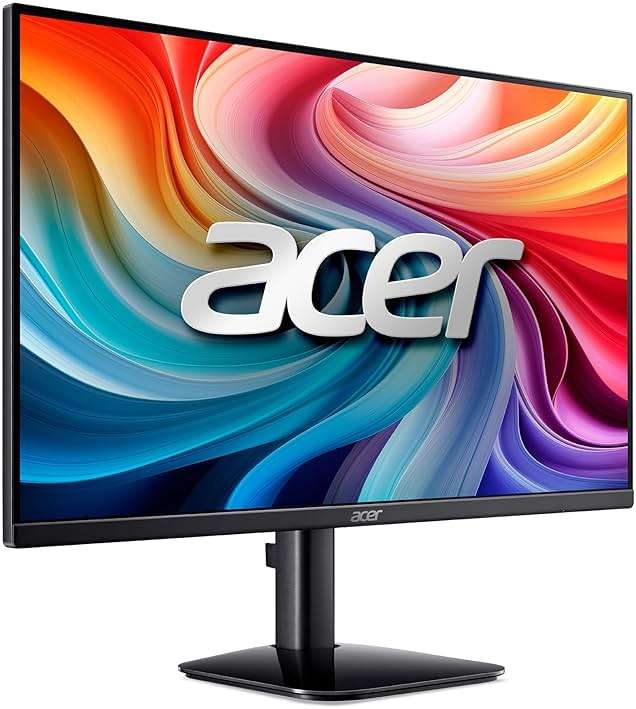 acer 27 Inch Monitor- KB272-27 Inch FHD IPS (1920 x 1080) Display, Up to 120Hz Refresh Rate, 99% sRGB, Tilt, Adaptive-Sync Support (FreeSync Compatible) 1ms (VRB), sRGB 99% Color, HDMI & VGA Ports - Image 9