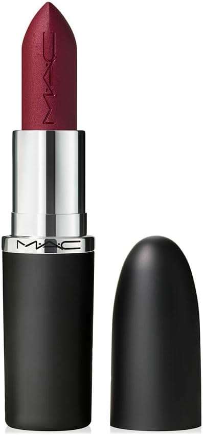 MAC M·A·CXIMAL Silky Matte Lipstick, D For Danger, 0.1 Ounces, Red - Image 1