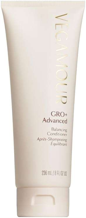 VEGAMOUR GRO+ Advanced Balancing Conditioner | Hydrates the Scalp, Nourishes and Softens Hair | For Severe Signs of Thinning | Color Safe, Vegan, Cruelty-Free, Formulated Without Silicones (8 Fl Oz) - Image 1