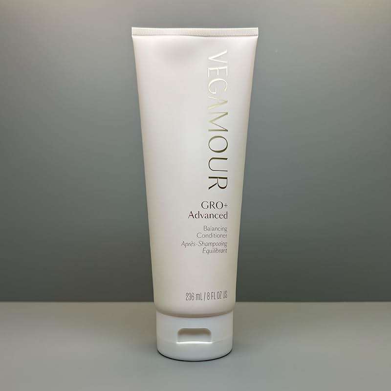 VEGAMOUR GRO+ Advanced Balancing Conditioner | Hydrates the Scalp, Nourishes and Softens Hair | For Severe Signs of Thinning | Color Safe, Vegan, Cruelty-Free, Formulated Without Silicones (8 Fl Oz) - Image 2