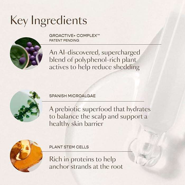 VEGAMOUR GRO+ Advanced Hair Serum | Improves Hair Density, Reduces Shedding and Promotes a Balanced Scalp | For Severe Signs of Thinning | Formulated Without Fragrance, Vegan, Cruelty-Free - Image 7