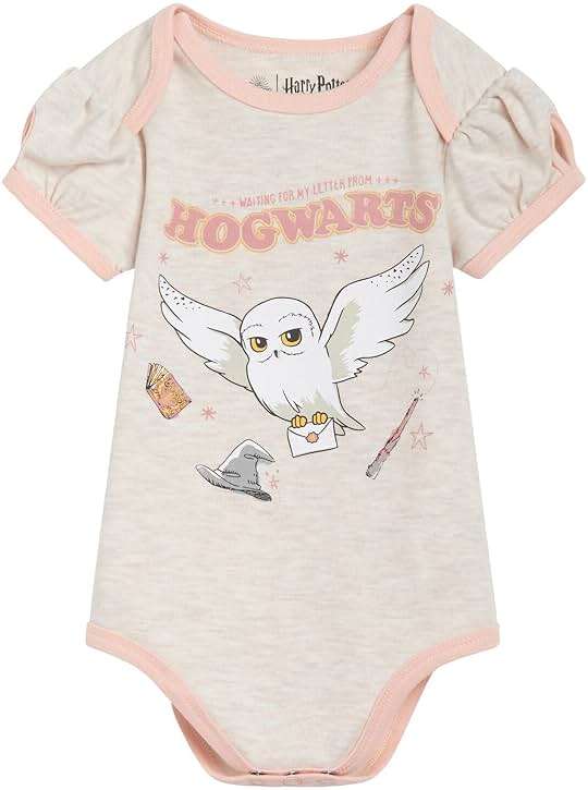Harry Potter Baby Bodysuit, Shorts and Shoes 3 Piece Outfit Set Newborn to Infant Sizes (0-3 Months - 24 Months) - Image 4