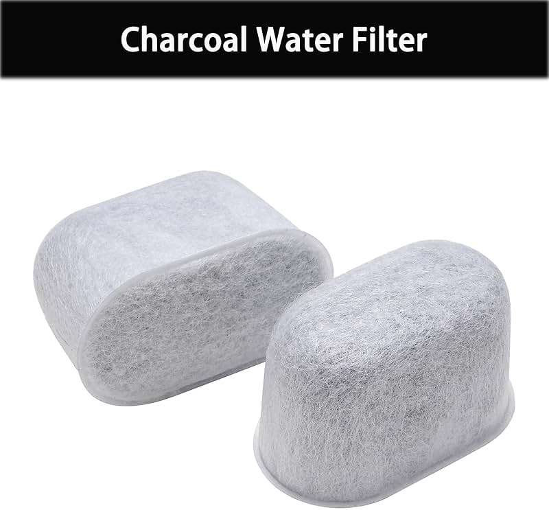 BES870, BES876, BES878, BES840 Charcoal Water Filter Replacement for Breville Barista Express/Pro (Impress) Espresso BES870XL, BES876BSS, BES878BSS,BES840XL,BES860XL, BES810BSS (6pcs). - Image 4